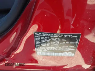 2022 Volkswagen Atlas 3.6L V6 SE w/Technology with VIN 1V2HR2CA3NC536146, listed as a IAAI auction lot 41090757 with 30,488 mi miles. Bid and sale history available at carsss.com. Image 9.