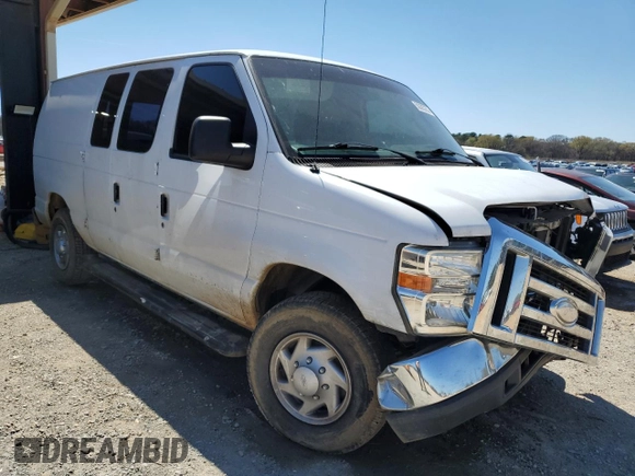 2014 Ford Econoline Cargo Commercial with VIN 1FTNE2EW9EDA30730, listed as a Copart auction lot 50383255 with 304,289 mi miles and Salvage Title. Bid and sale history available at carsss.com. Image 4.
