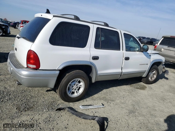 1999 Dodge Durango with VIN 1B4HR28YXXF668584, listed as a Copart auction lot 83913794 with 0 mi miles and Salvage Title. Bid and sale history available at carsss.com. Image 3.