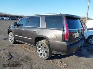 2018 Cadillac Escalade Premium Luxury with VIN 1GYS4CKJXJR217809, listed as a IAAI auction lot 41711281 with 63,482 mi miles. Bid and sale history available at carsss.com. Image 3.