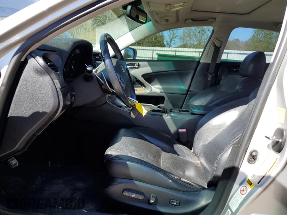 2011 Lexus IS 250 with VIN JTHBF5C22B2100513, listed as a Copart auction lot 49223335 with 224,006 mi miles and Salvage Title. Bid and sale history available at DreamBid. Image 7.