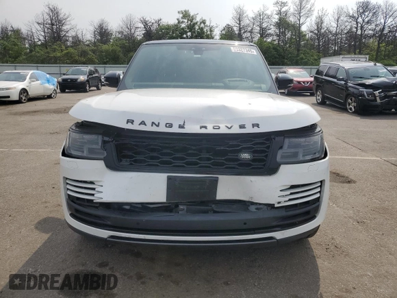 2019 Land Rover Range Rover HSE z VIN SALGS2SV4KA525727, wystawiony jako Copart lot #60327345 z przebiegiem 56 543 mil mil oraz Szkoda całkowita • Salvage title. Historia ofert i sprzedaży dostępna na DreamBid. Obrazek 5.
