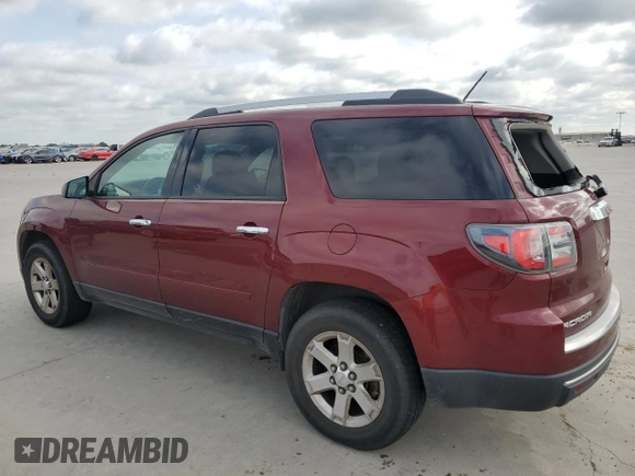 2015 GMC Acadia SLE with VIN 1GKKRPKD9FJ344988, listed as a Copart auction lot 53695865 with 186,549 mi miles and Clean Title. Bid and sale history available at carsss.com. Image 2.