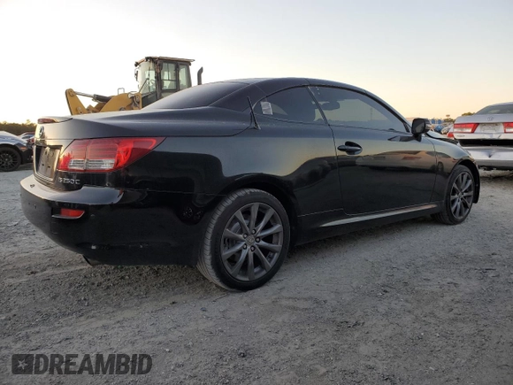 2013 Lexus IS 250 C with VIN JTHFF2C23D2528819, listed as a Copart auction lot 81114574 with 108,801 mi miles and Salvage title. Bid and sale history available at DreamBid. Image 3.