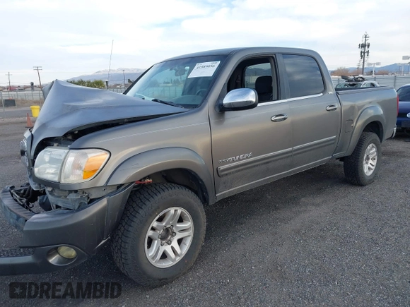 2005 Toyota Tundra SR5 with VIN 5TBDT44185S475556, listed as a IAAI auction lot 41589056 with 222,658 mi miles and . Bid and sale history available at DreamBid. Image 17.