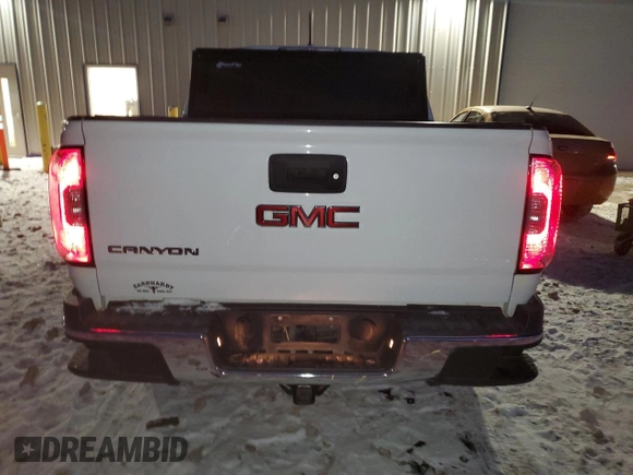 2018 GMC Canyon 2WD with VIN 1GTG5BEA1J1208171, listed as a Copart auction lot 88821645 with 59,372 mi miles and Salvage Title. Bid and sale history available at carsss.com. Image 6.