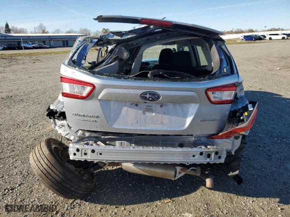 2018 Subaru Impreza with VIN 4S3GTAA65J1733770, listed as a Copart auction lot 86773214 with 57,581 mi miles and Salvage Title. Bid and sale history available at carsss.com. Image 6.
