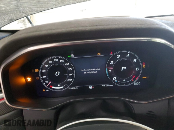 2021 Jaguar F-Pace SVR z VIN SADCZ2EE0MA666542, wystawiony jako Copart lot #41854235 z przebiegiem 28 523 mil mil oraz Szkoda całkowita • Salvage title. Historia ofert i sprzedaży dostępna na DreamBid. Obrazek 9.