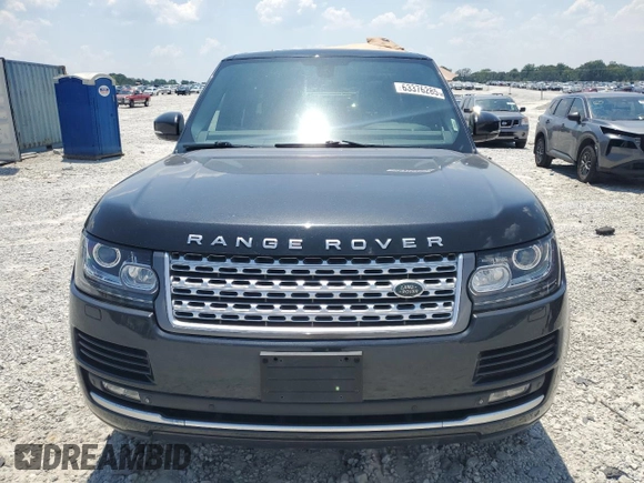 2014 Land Rover Range Rover Supercharged with VIN SALGS2EF8EA136839, listed as a Copart auction lot 63376285 with 208,467 mi miles and Clean title. Bid and sale history available at DreamBid. Image 5.
