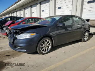 2013 Dodge Dart SXT z VIN 1C3CDFBA9DD302612, wystawiony jako Copart lot #46602205 z przebiegiem 179 587 mil mil oraz Szkoda całkowita • Salvage title. Historia ofert i sprzedaży dostępna na DreamBid. Obrazek 1.