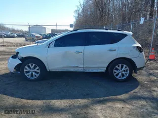 2013 Nissan Murano SL with VIN JN8AZ1MW9DW309830, listed as a IAAI auction lot 41710937 with 119,011 mi miles. Bid and sale history available at carsss.com. Image 15.