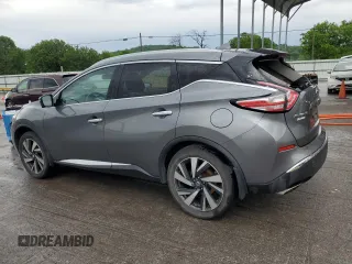 2018 Nissan Murano S z VIN 5N1AZ2MG3JN143098, wystawiony jako Copart lot #55464205 z przebiegiem 98 243 mil mil oraz Szkoda całkowita • Salvage title. Historia ofert i sprzedaży dostępna na DreamBid. Obrazek 2.