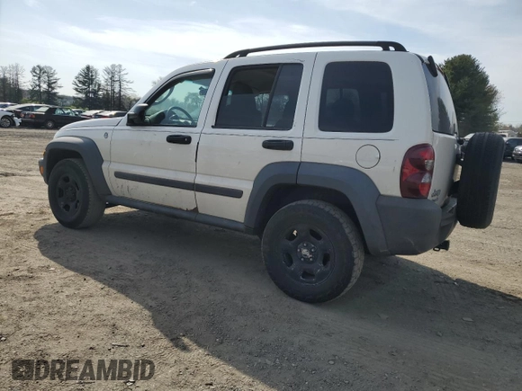 2007 Jeep Liberty Sport with VIN 1J4GL48K67W670575, listed as a Copart auction lot 53596365 with 219,882 mi miles and Salvage Title. Bid and sale history available at carsss.com. Image 2.