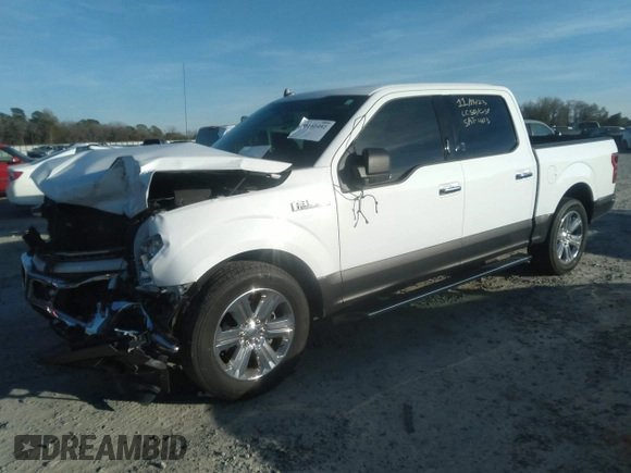 2019 Ford F-150 XL with VIN 1FTEW1C41KFC52669, listed as a IAAI auction lot 38161492 with 51,913 mi miles and . Bid and sale history available at DreamBid. Image 17.