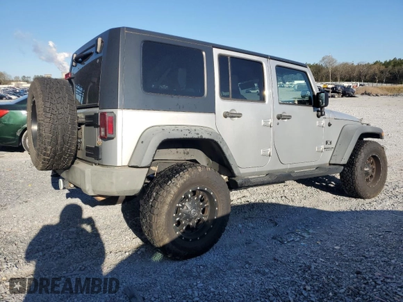 2009 Jeep Wrangler Unlimited X with VIN 1J4GA39179L756228, listed as a Copart auction lot 50086445 with 158,274 mi miles and Salvage Title. Bid and sale history available at carsss.com. Image 3.