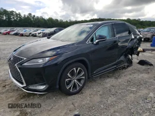 2022 Lexus RX with VIN JTJHZKEA9N2028376, listed as a Copart auction lot 64886714 with 77,738 mi miles and Salvage Title. Bid and sale history available at carsss.com. Image 1.