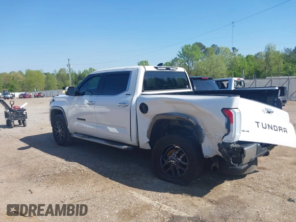 2023 Toyota Tundra Limited with VIN 5TFJA5DB1PX078704, listed as a IAAI auction lot 41997320 with 40,899 mi miles and . Bid and sale history available at DreamBid. Image 3.