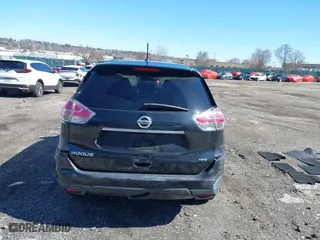 2015 Nissan Rogue SV with VIN 5N1AT2MK1FC824630, listed as a IAAI auction lot 41849398 with 145,294 mi miles. Bid and sale history available at carsss.com. Image 16.