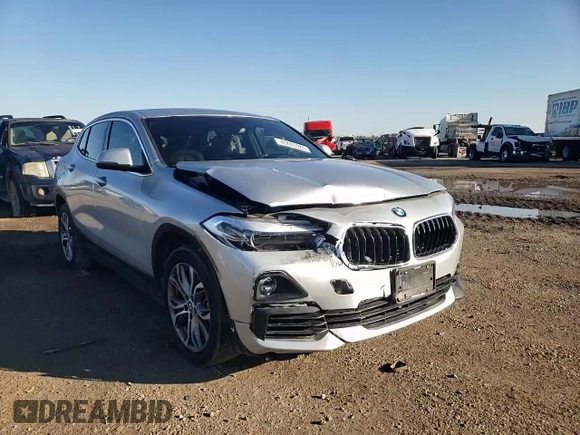 2018 BMW X2 sDrive28i with VIN WBXYJ3C31JEJ84167, listed as a Copart auction lot 45643485 with 63,400 mi miles and Salvage Title. Bid and sale history available at carsss.com. Image 10.