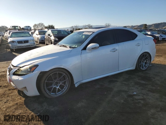 2011 Lexus IS 350 with VIN JTHBE5C29B5028050, listed as a Copart auction lot 85670554 with 138,655 mi miles and Salvage Title. Bid and sale history available at carsss.com. Image 1.