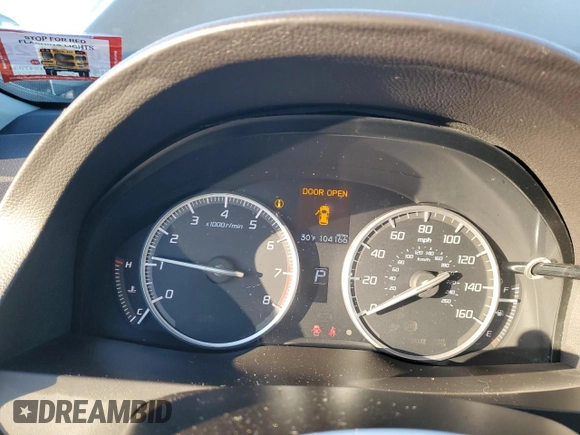 2017 Acura RDX with VIN 5J8TB4H36HL027020, listed as a Copart auction lot 86975734 with 104,166 mi miles and Salvage Title. Bid and sale history available at carsss.com. Image 9.