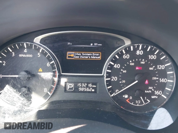 2015 Nissan Altima 2.5 S with VIN 1N4AL3AP9FN870985, listed as a IAAI auction lot 41663676 with 153,216 mi miles. Bid and sale history available at carsss.com. Image 15.