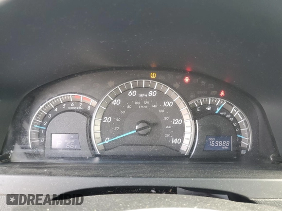 2012 Toyota Camry L with VIN 4T1BF1FK4CU093863, listed as a Copart auction lot 50611875 with 169,888 mi miles and Clean Title. Bid and sale history available at DreamBid. Image 9.