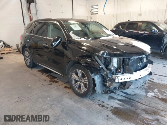 2019 Acura MDX with VIN 5J8YD4H30KL004260, listed as a IAAI auction lot 41359371 with 88,456 mi miles. Bid and sale history available at carsss.com. Image 1.