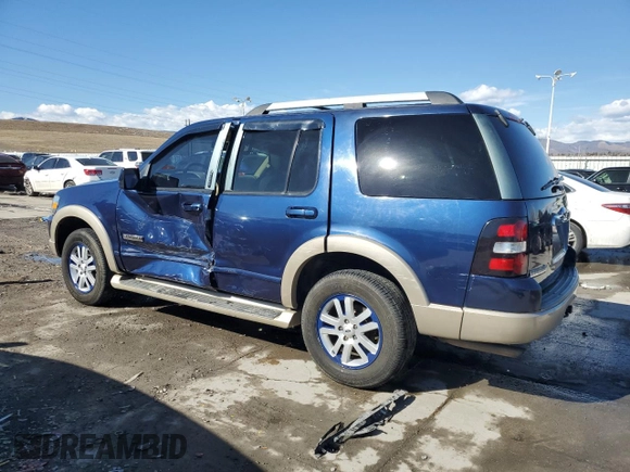 2006 Ford Explorer Eddie Bauer z VIN 1FMEU64E46UB55487, wystawiony jako Copart lot #46330805 z przebiegiem 127 795 mil mil oraz Szkoda całkowita • Salvage title. Historia ofert i sprzedaży dostępna na DreamBid. Obrazek 2.