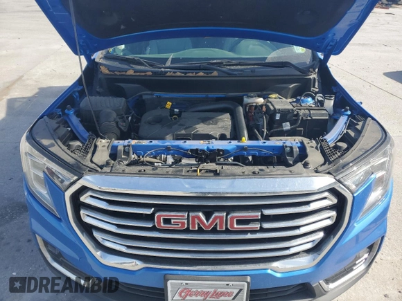2024 GMC Terrain SLT z VIN 3GKALPEG5RL131553, wystawiony jako Copart lot #45976495 z przebiegiem 25 018 mil mil oraz Szkoda całkowita • Salvage title. Historia ofert i sprzedaży dostępna na DreamBid. Obrazek 12.
