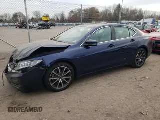 2017 Acura TLX V6 w/Technology Pkg with VIN 19UUB3F5XHA003124, listed as a Copart auction lot 79726844 with 68,278 mi miles and Salvage Title. Bid and sale history available at carsss.com. Image 1.