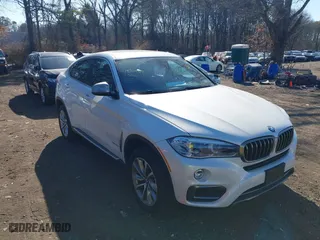 2018 BMW X6 xDrive35i with VIN 5UXKU2C51J0X49552, listed as a IAAI auction lot 41870489 with 38,851 mi miles. Bid and sale history available at carsss.com. Image 1.