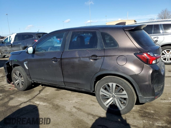 2022 Mitsubishi Outlander SE with VIN JA4APVAU2NU007556, listed as a Copart auction lot 88945175 with 108,511 mi miles and Salvage title. Bid and sale history available at DreamBid. Image 2.