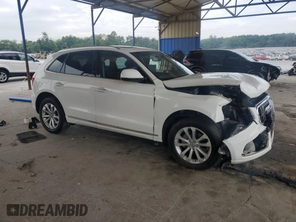 2016 Audi Q5 Premium z VIN WA1C2AFP6GA059117, wystawiony jako Copart lot #60768575 z przebiegiem Nie podano mil oraz Szkoda całkowita • Salvage title. Historia ofert i sprzedaży dostępna na DreamBid. Obrazek 4.