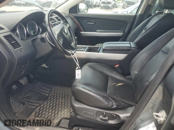 2013 Mazda CX-9 Grand Touring with VIN JM3TB3DA2D0400652, listed as a Copart auction lot 64034265 with 104,339 mi miles and Clean title. Bid and sale history available at DreamBid. Image 7.