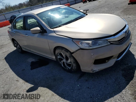 2016 Honda Accord Sedan LX with VIN 1HGCR2F37GA123090, listed as a Copart auction lot 52642525 with 133,997 mi miles and Salvage Title. Bid and sale history available at carsss.com. Image 4.