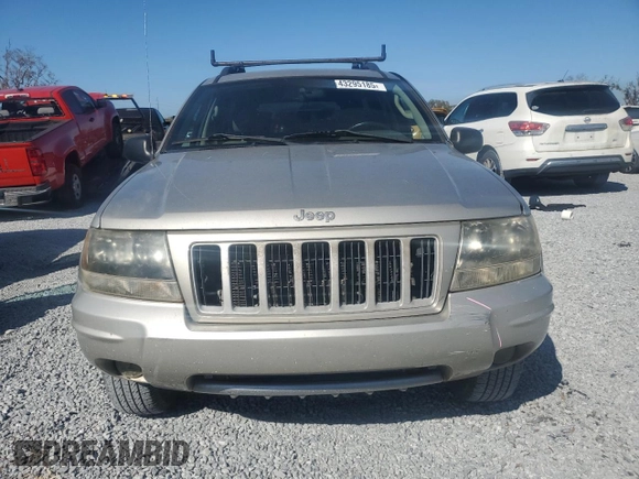 2004 Jeep Grand Cherokee with VIN 1J8GX48S84C329291, listed as a Copart auction lot 43295185 with 234,680 mi miles and Salvage title. Bid and sale history available at DreamBid. Image 5.