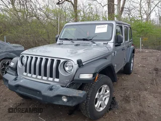 2020 Jeep Wrangler Unlimited Sport S z VIN 1C4HJXDN3LW115076, wystawiony jako IAAI lot #41921868 z przebiegiem 93 052 mil mil oraz . Historia ofert i sprzedaży dostępna na DreamBid. Obrazek 17.