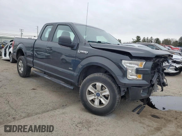 2015 Ford F-150 XLT with VIN 1FTEX1EP6FFC49275, listed as a Copart auction lot 52718955 with 135,666 mi miles and Salvage Title. Bid and sale history available at DreamBid. Image 4.