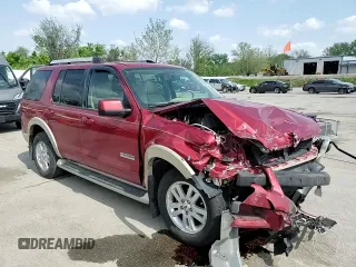 2006 Ford Explorer Eddie Bauer z VIN 1FMEU74E66UA43716, wystawiony jako Copart lot #54717655 z przebiegiem 191 275 mil mil oraz Szkoda całkowita • Salvage title. Historia ofert i sprzedaży dostępna na DreamBid. Obrazek 14.
