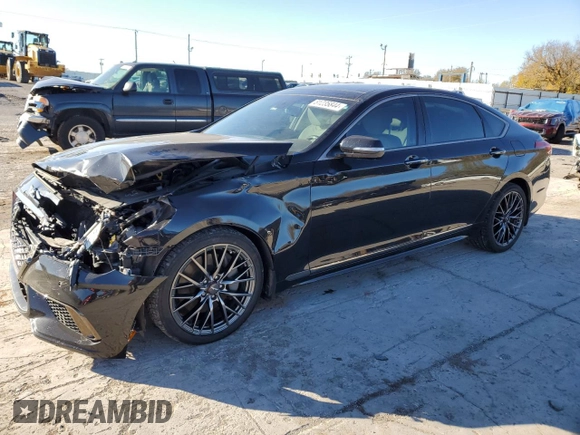 2019 Genesis G80 3.8L с VIN KMTFN4JE6KU310261, выставлен на аукционе Copart как лот 81235844 с пробегом 79 347 миль миль и Списание • Salvage title. История ставок и продаж доступна на DreamBid. Изображение 1.