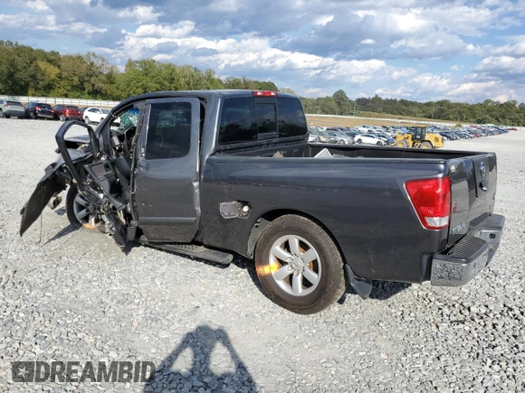 2008 Nissan Titan SE with VIN 1N6AA06AX8N318351, listed as a Copart auction lot 72518193 with 253,363 mi miles and Salvage Title. Bid and sale history available at carsss.com. Image 2.