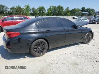 2018 BMW 5 Series 530e with VIN WBAJA9C5XJB249695, listed as a Copart auction lot 61974345 with Not provided miles and Clean title. Bid and sale history available at DreamBid. Image 3.
