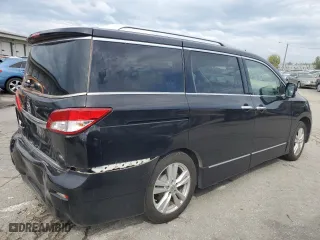 2011 Nissan Quest S with VIN JN8AE2KP9B9009391, listed as a Copart auction lot 71608444 with 87,421 mi miles and Salvage Title. Bid and sale history available at carsss.com. Image 3.