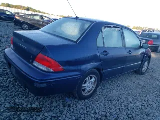 2003 Mitsubishi Lancer ES with VIN JA3AJ26E33U114926, listed as a Copart auction lot 75105554 with 108,574 mi miles and Clean Title. Bid and sale history available at carsss.com. Image 3.