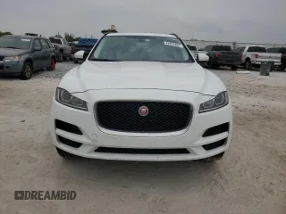 2017 Jaguar F-Pace 35t Premium with VIN SADCJ2BVXHA098074, listed as a Copart auction lot 45955405 with 132,337 mi miles and Salvage Title. Bid and sale history available at DreamBid. Image 5.
