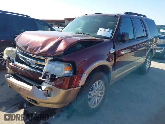 2012 Ford Expedition XLT with VIN 1FMJU1H54CEF09557, listed as a IAAI auction lot 41120906 with 195,403 mi miles and . Bid and sale history available at DreamBid. Image 17.