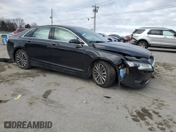 2019 Lincoln MKZ Standard with VIN 3LN6L5A96KR605022, listed as a Copart auction lot 45581595 with 717,235 mi miles and Salvage Title. Bid and sale history available at carsss.com. Image 4.