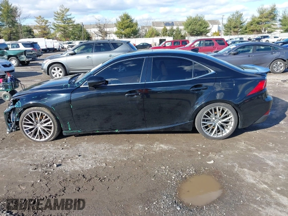 2015 Lexus IS 250 with VIN JTHCF1D22F5019222, listed as a IAAI auction lot 41205079 with 91,250 mi miles and . Bid and sale history available at DreamBid. Image 14.