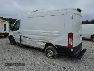 2021 Ford Transit Cargo with VIN 1FTBR1C85MKA81464, listed as a Copart auction lot 53979985 with 90,127 mi miles and Salvage Title. Bid and sale history available at DreamBid. Image 2.